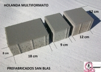 Adoquin holanda multiformato GRIS.